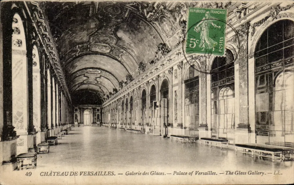 Château de Versailles — Galerie der Spiegel — LL n°49 - Vorderseite