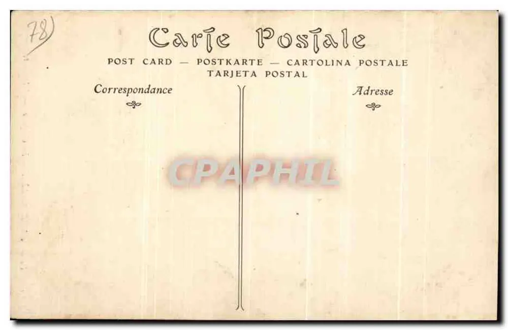 Palácio de VERSAILLES — A Capela — ND Fot. - Verso