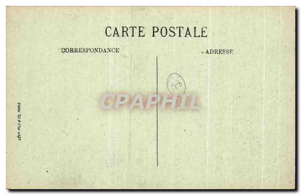 Versailles - Bassin de Cérès oder Sommer (von Regnaudin) - LL. - Rückseite