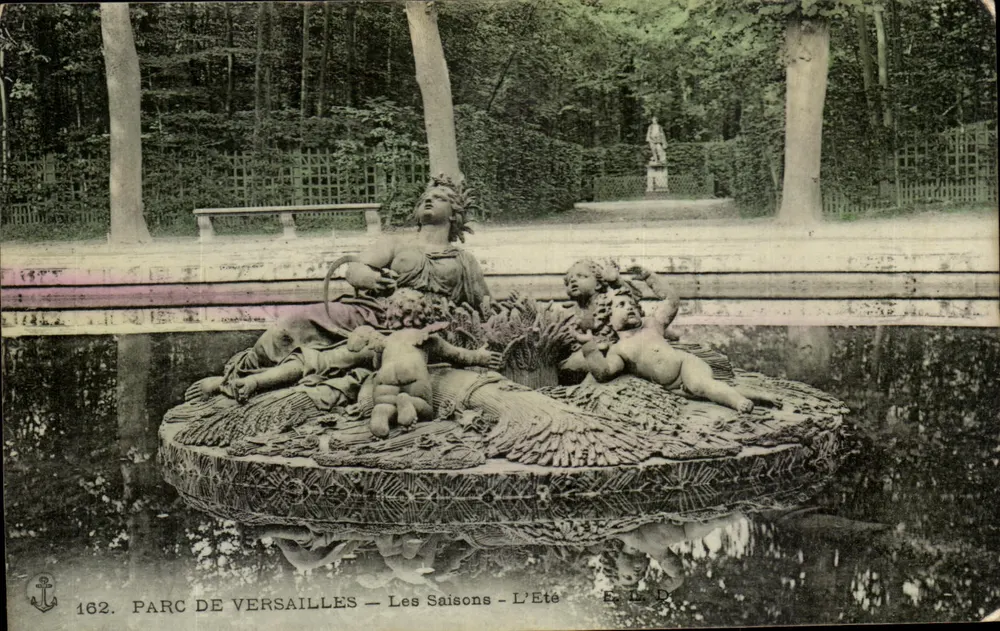 Parque de Versalhes — As Estações — O Verão — E. Le D. - Frente