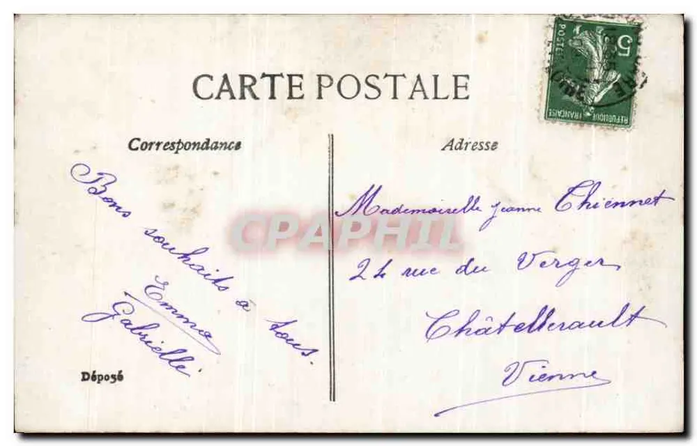 Junge Braut in Seidenkleid — Verlag ELD, Nr. 4152 - Rückseite