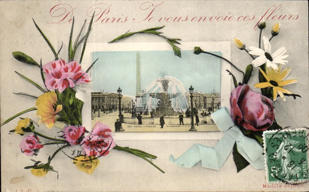 Place de la Concorde — Paris — J.L.C. LE GUI - Vorderseite