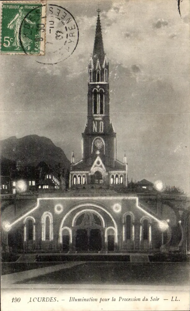 Icurdes — Iluminação para a Procissão da Noite — LL. - Frente