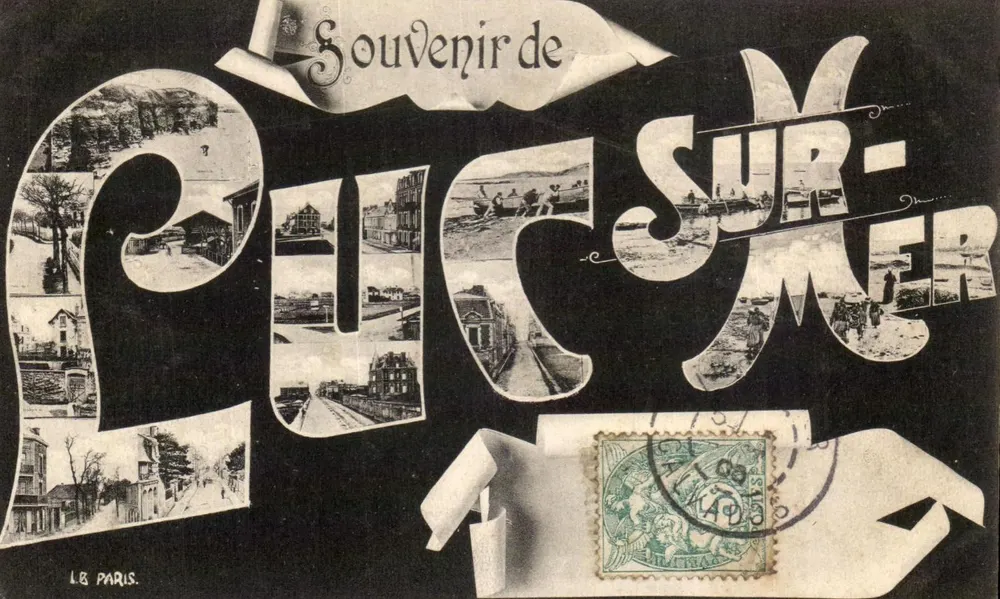 Puteaux-sur-Mer — Erinnerung an Puteaux-sur-Mer — L.B. PARIS. - Vorderseite