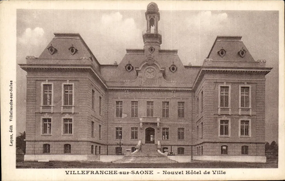 VILLEFRANCHE-sur-SAÔNE — Neues Rathaus — Verlag Lepas - Vorderseite