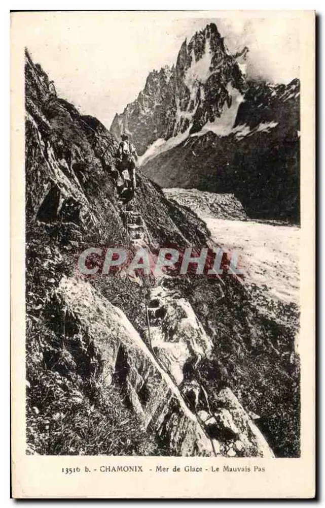 Chamonix - Morze Lodowe - Zły Krok — wydawnictwo J. Darré - Awers