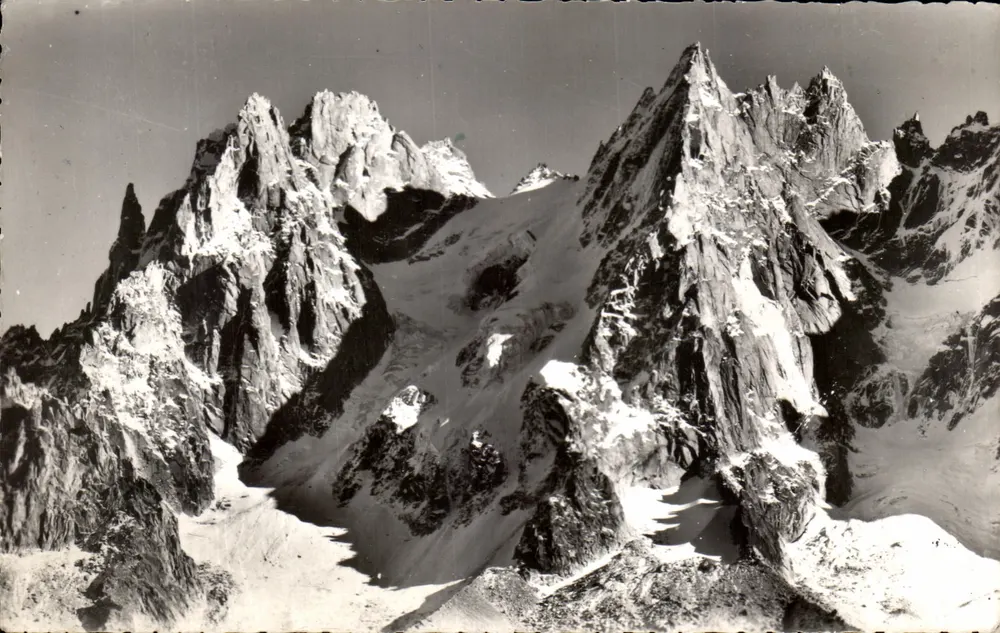 Chaos der Aiguilles im Land des Mont-Blanc — Grépon, Blaïtière, des Ciseaux, du Fou — Éditions G. ROSSAT-MIGNOD - Vorderseite