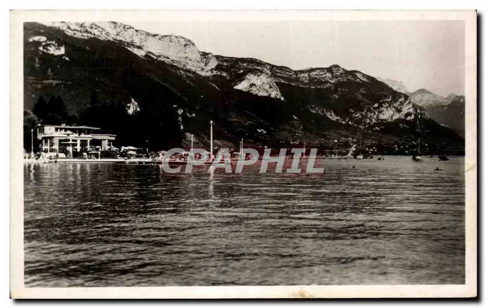 Annecy — Die Bucht und der Mont-Veyrier — Edition GIL, Annecy, interd. XLIV - Vorderseite