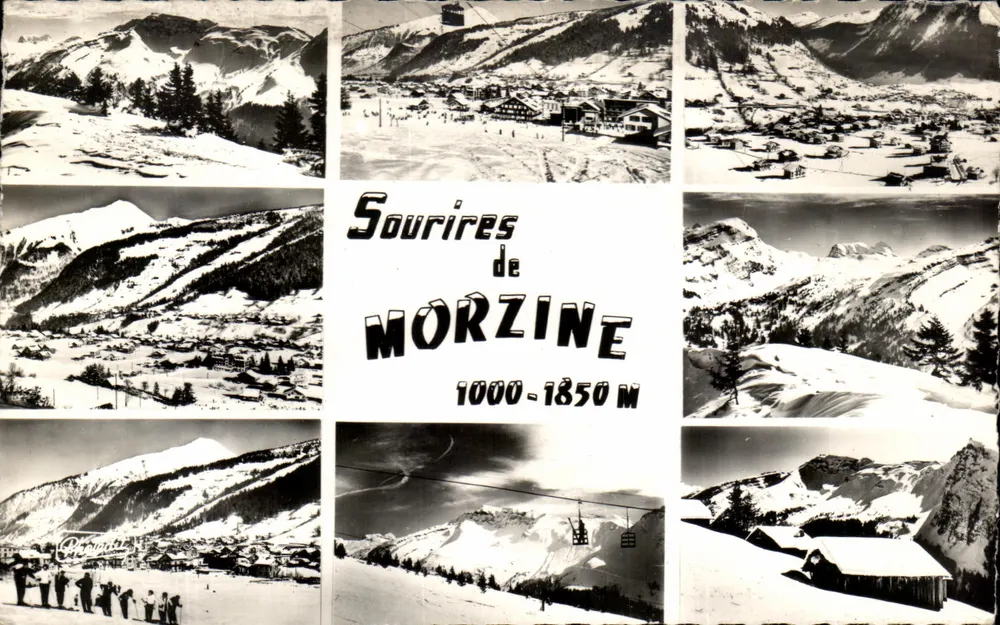 Sorrisos de Morzine — 1000-1850 m — Imagens de Morzine (Haute-Savoie) - Frente