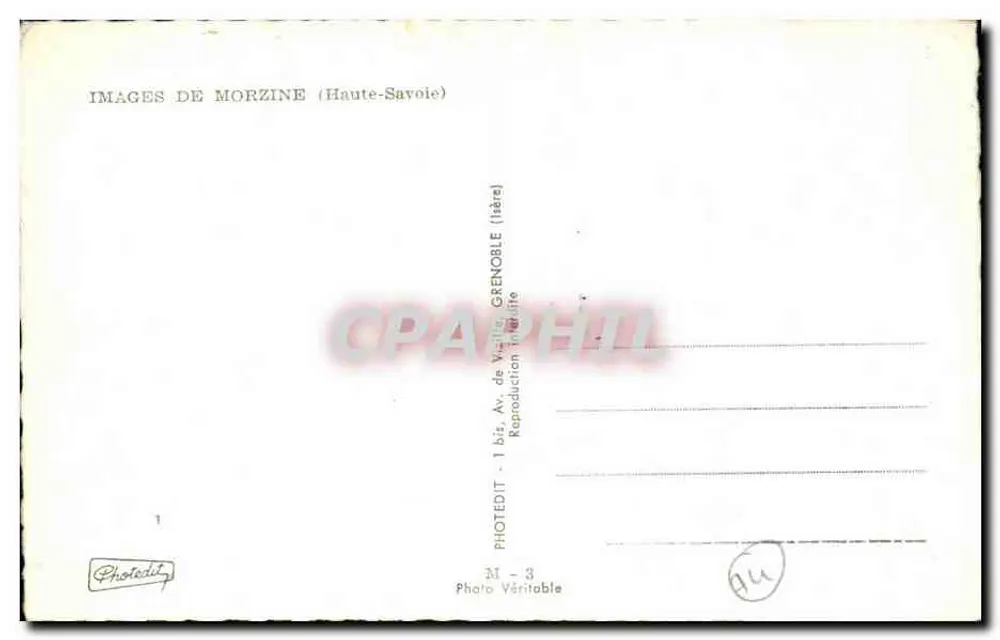 Sorrisos de Morzine — 1000-1850 m — Imagens de Morzine (Haute-Savoie) - Verso