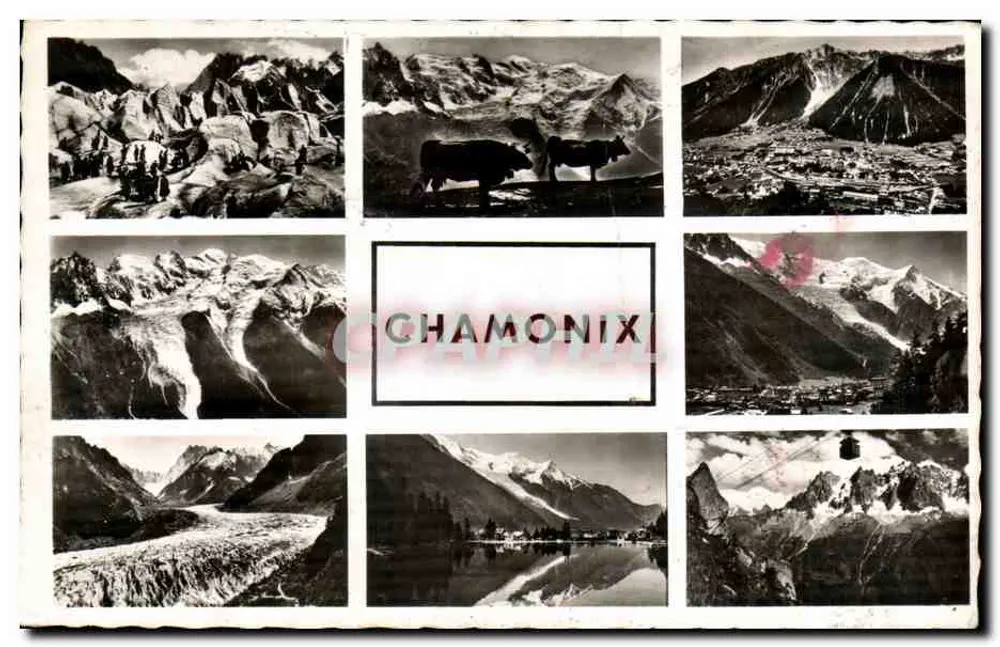 Chamonix — vue panoramique et scènes alpines — Édition Mont-Blanc-Léman - Awers