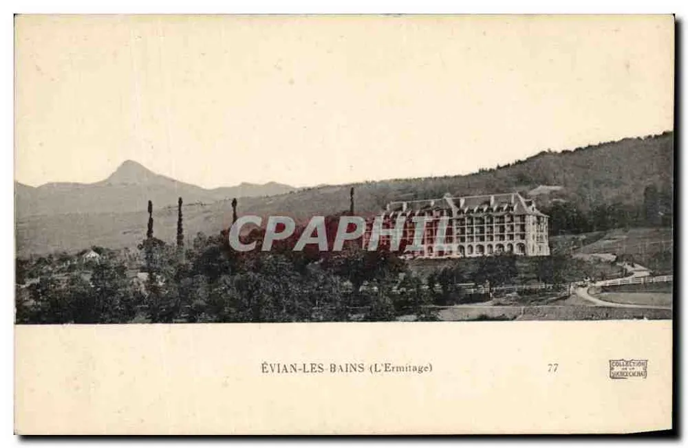 ÉVIAN-LES-BAINS (L'Ermitage) — Hotel L'Ermitage — Foto Ouchu n°77 - Frente