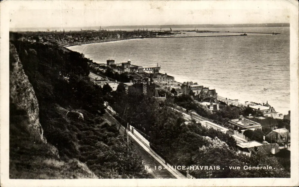 Nice-Havrais — vista geral — B. 15 — Edição Havrais - Frente