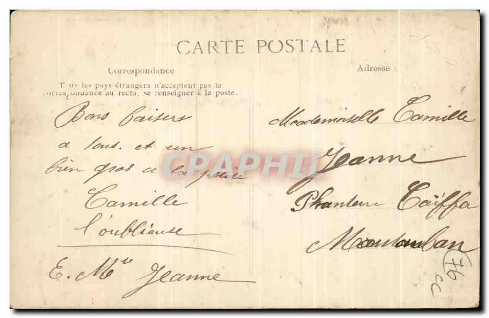 Rouen — A Catedral — Editor E.D. n°616 - Verso