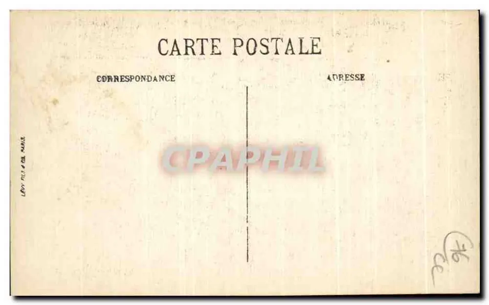 Rouen — Trap van het Paleis van Justitie — LL. — n° 287 - Achterkant