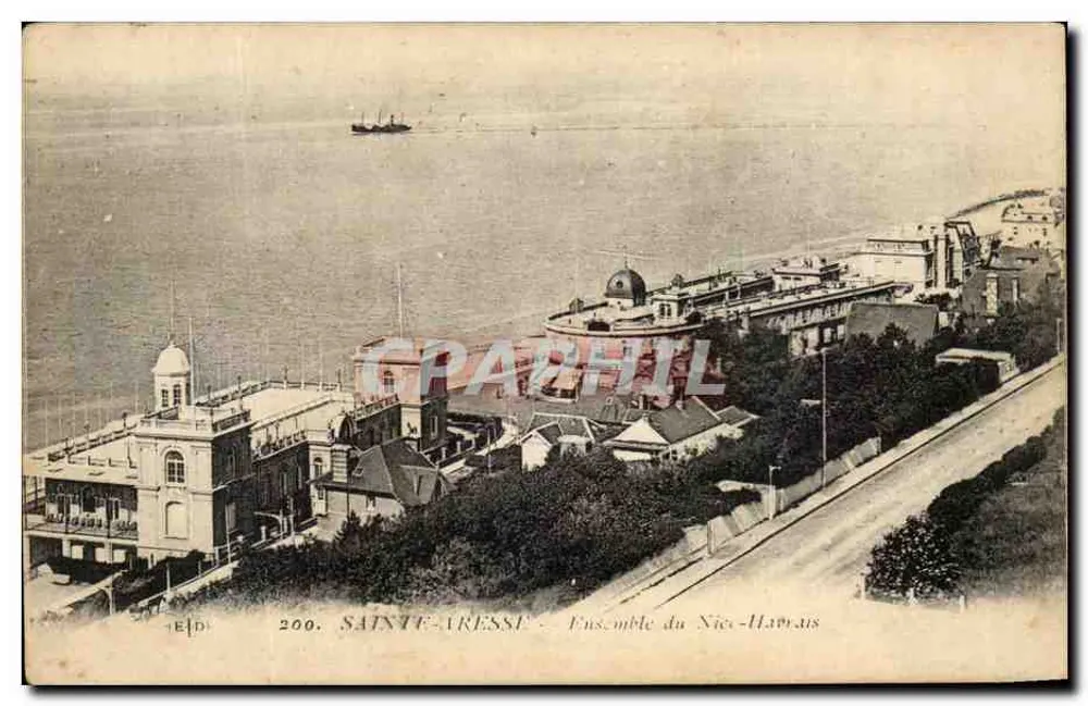Sainte-Tresse — Ensemble do Nice-Havrais — Ed. E.J.D. n°200 - Frente