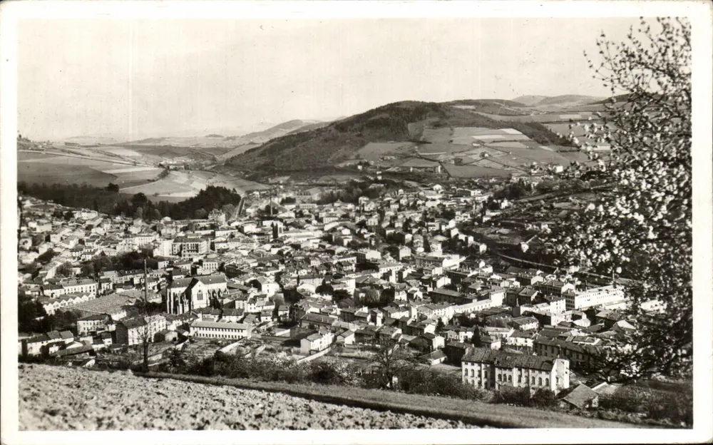 Tarare — Cité des Maussalines — Vista geral — Edição « Le Cigogne » - Frente