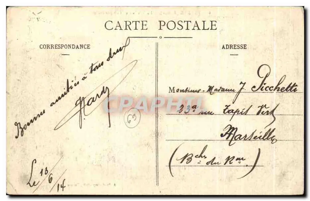 Tarare (Rhône) — O Viaduto e Vista geral — D'Ank, Imp. - Tarare - Verso