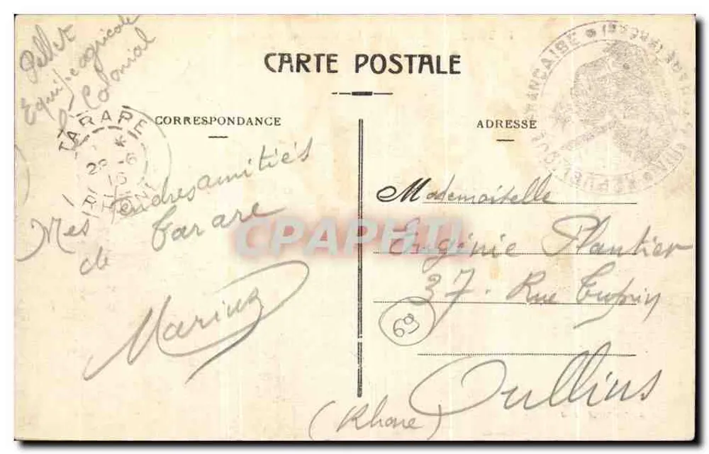 Tarare (Rhône) — O Viaduto e Vista Geral — A. Coltarei, editor - Verso