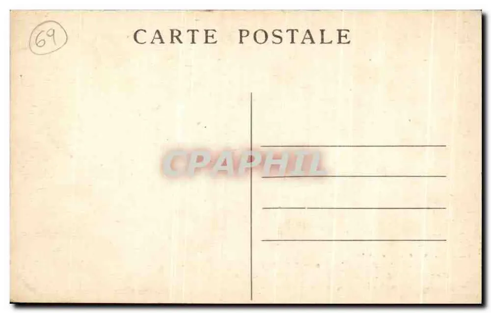 Gargouille de l'église de N.-D. des Marais — Villefranche-sur-Saône — édit. Lepas - Verso
