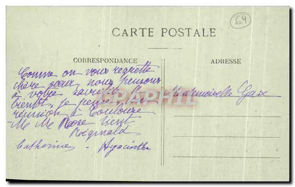 Ste-Foy-lès-Lyon (Rhône) — Die Kapelle von Beaunant — Verlag ARB, Nr. 1113 - Rückseite