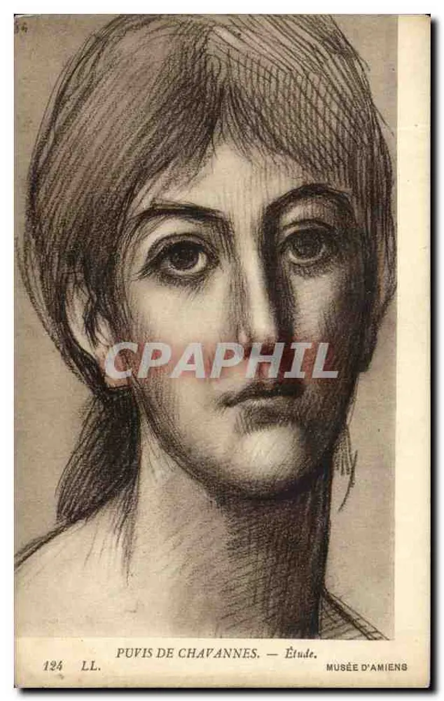Puvis de Chavannes — Estudo — Museu de Amiens - Frente