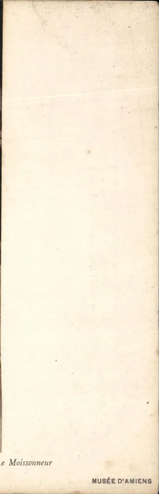 O Colheitor — Museu de Amiens - Frente