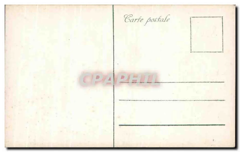 Junge Frau in weißem Kleid — mit Blumenstrauß — Nr. 3274/1 - Rückseite