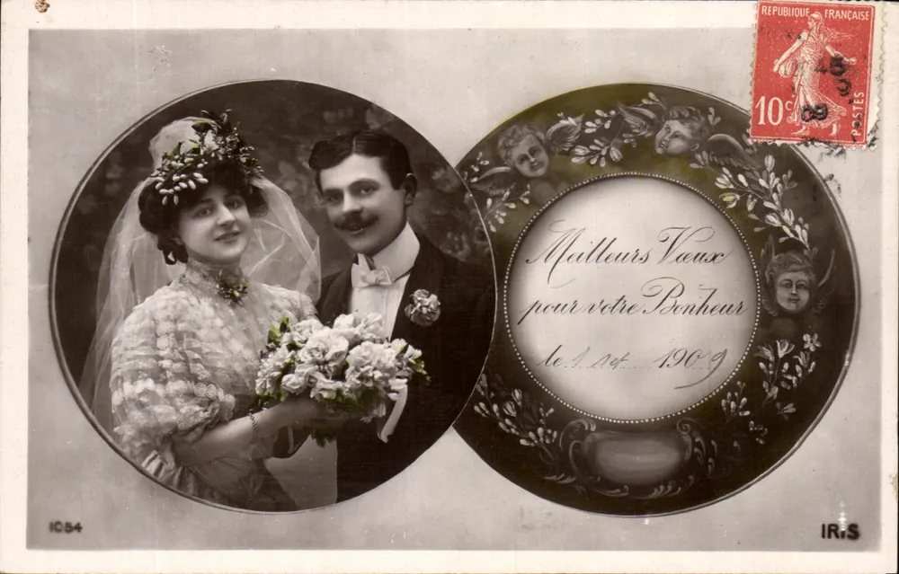 Neues Paar — Hochzeit — IRIS n°1054 - Vorderseite