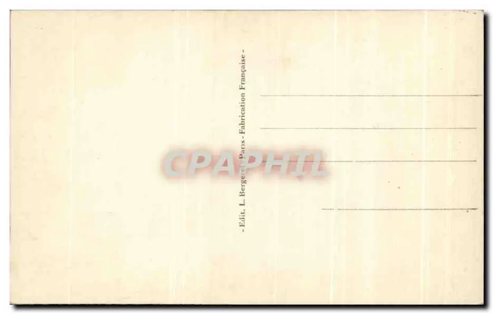 Junge Frau in Abendkleid — Säulen- und Blumendekor — Verlag L. Bergeot, Paris, Nr. 388 - Rückseite