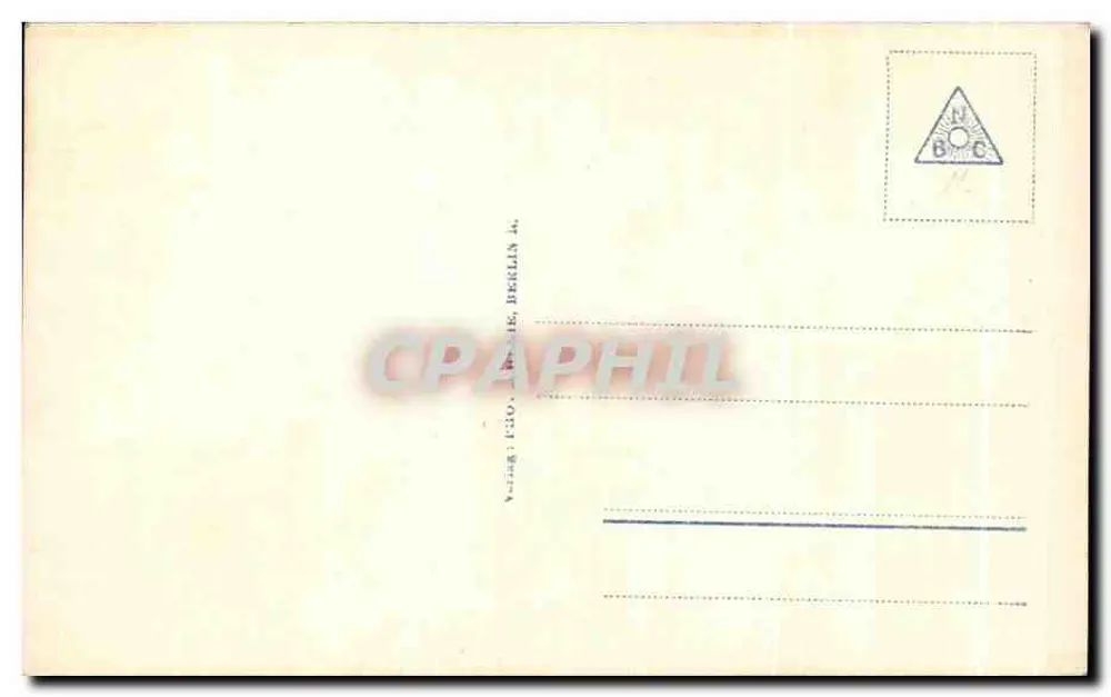 Femme et enfant — scène poétique avec texte allemand — éditeur V. F. O. Berlin - Rückseite