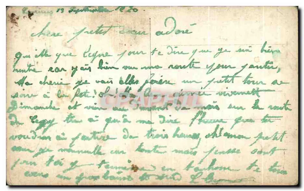 Jeune homme en costume — tenant un bouquet de roses — éditeur Liisa, n° 3527 - Rückseite