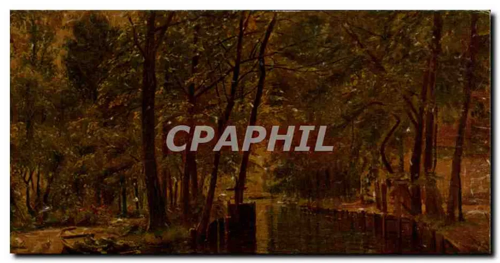 Spreewaldmotiv I. — Motiv des Spreewalds — Verlag A. S.-M. Leipzig, Nr. 225 - Vorderseite
