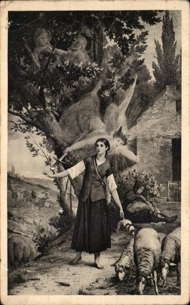 Vision der Joan of Arc — Paris, Der Panthéon — Verleger Alexandre-III, Nr. 203 - Vorderseite