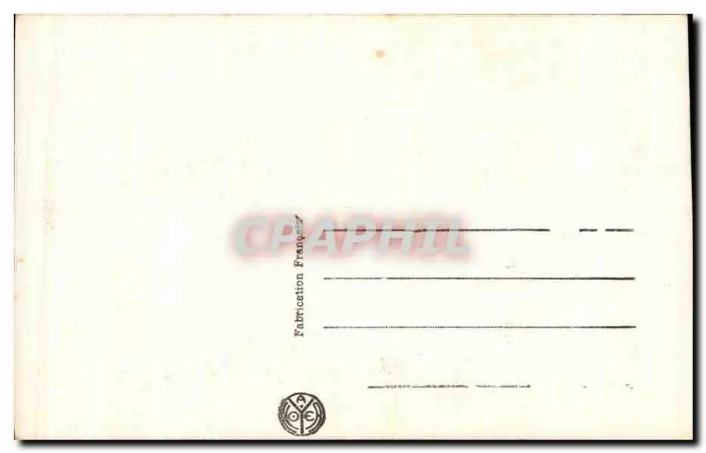 Blüten Frankreichs — Landschaft mit jungen Frau — Verlag A. Nojer, Nr. 2670 - Rückseite