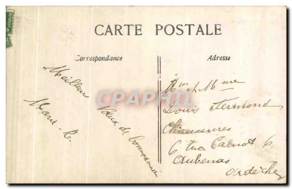 Frau mit einem Briefmarken — Frohe Neujahr — Verlag Lefèvre, Nr. 74-67 - Rückseite