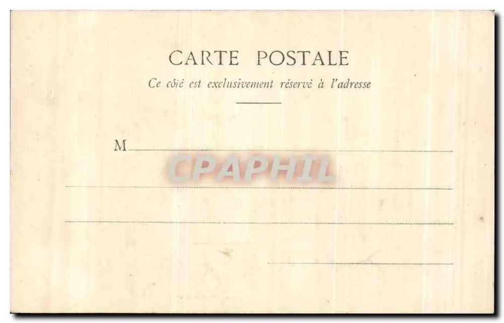 Der Kleine Papierverkäufer — Phototype A. Bergeret & Cie, NANCY — n°2 - Rückseite