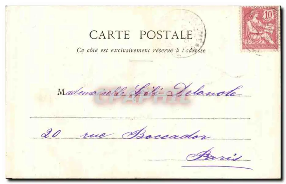 Die vier Jahreszeiten — Sommer — Phototype-Ausgabe A. Bergeret & C°, Nancy - Rückseite