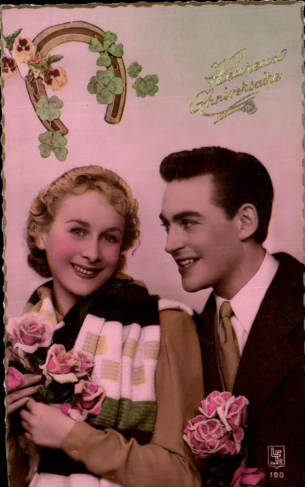 Liebendes Paar — Hochzeit — Éditions Superluxé, Nr. 190 - Vorderseite