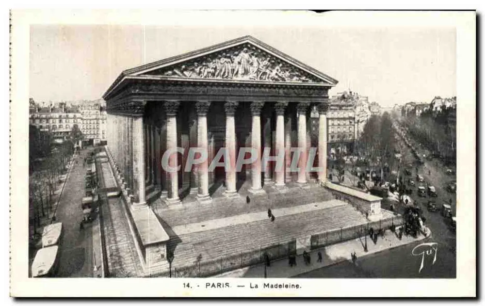 Paryż — Madeleine — Tuy - Awers