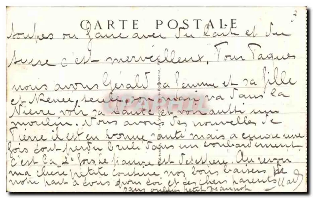 Paris — Notre-Dame — A Abside — Guy, n°31 - Verso