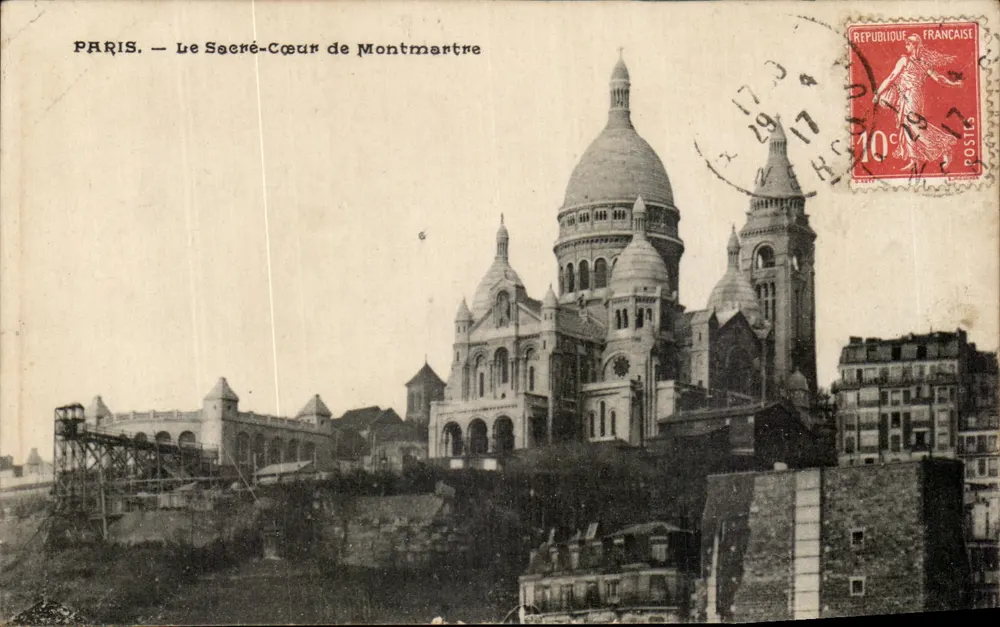 Paris — Das Sacré-Cœur von Montmartre — Verlag nicht sichtbar - Vorderseite