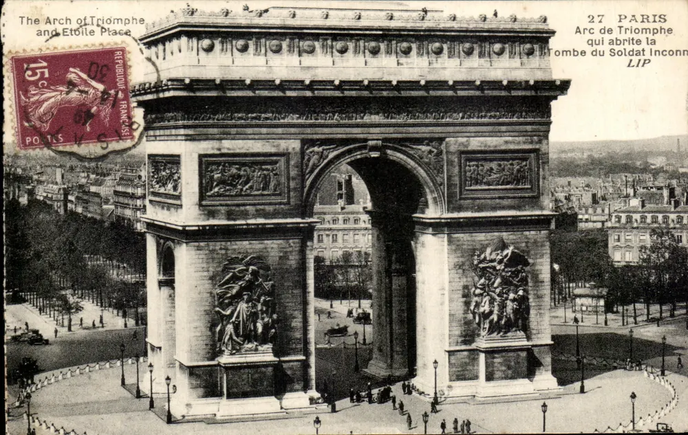Arc de Triomphe — Paris — Éditions Artistiques LIP - Vorderseite
