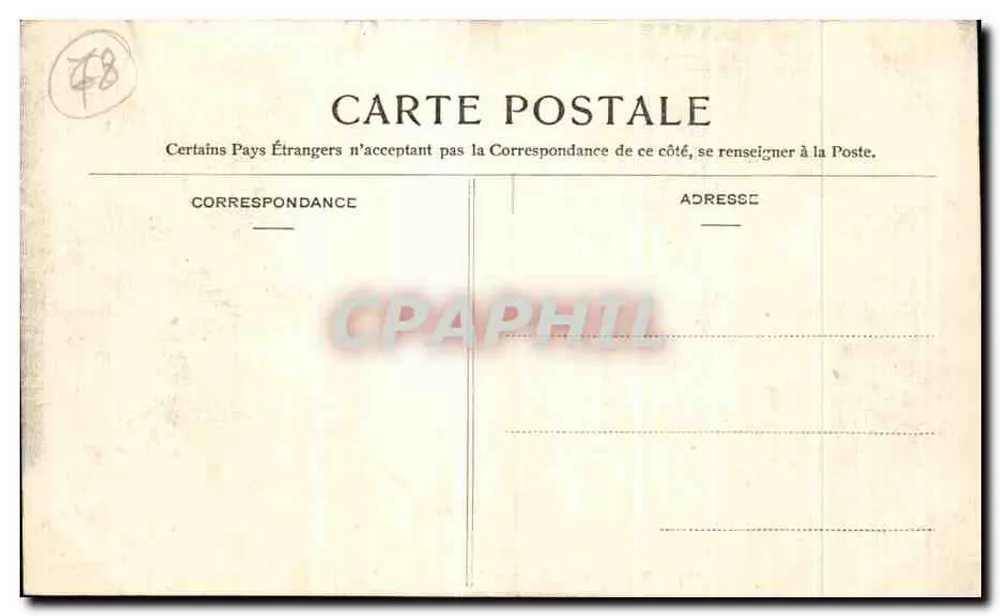 Versailles - Hameau de Trianon - A Fazenda — editora NANCY, n° 93 - Verso