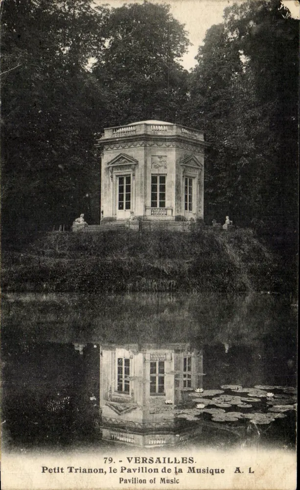 Versailles - Petit Trianon, das Musikpavillon - A. L. n°79 - Vorderseite