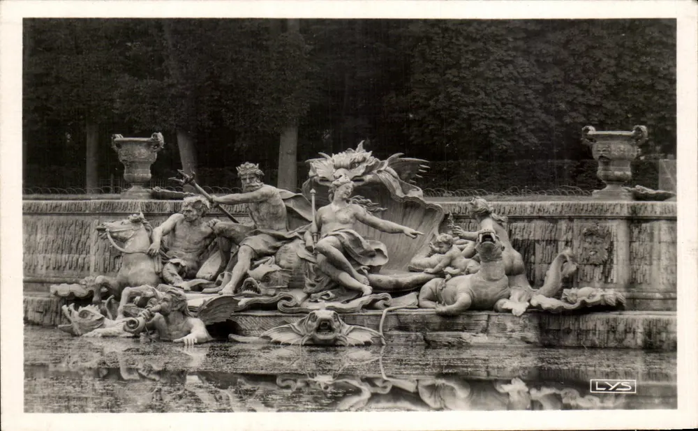 Bassin de Neptune - Neptune und Amphitrite — Versailles — Editions d'Art Colbert - Vorderseite
