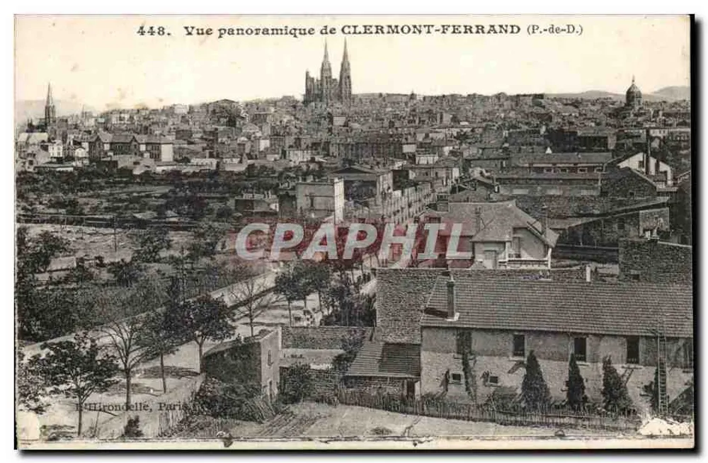 Clermont-Ferrand (P.-de-D.) — Vista panorâmica — Hironnelle, Paris - Frente