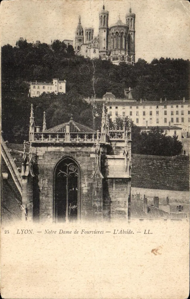 LYON — Notre Dame de Fourvières — L’Abside — éditeur LL. n°25 - Frente