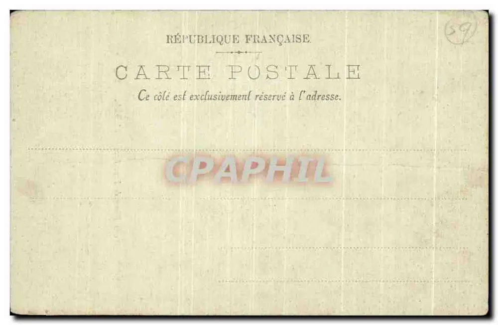 LYON — Notre Dame de Fourvières — L’Abside — éditeur LL. n°25 - Verso