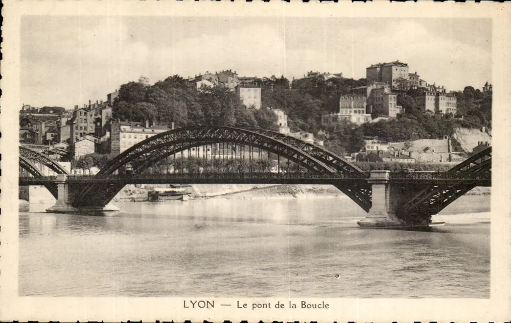 LYON — O ponte da Boucle — Editor não identificado, número de série não visível - Frente